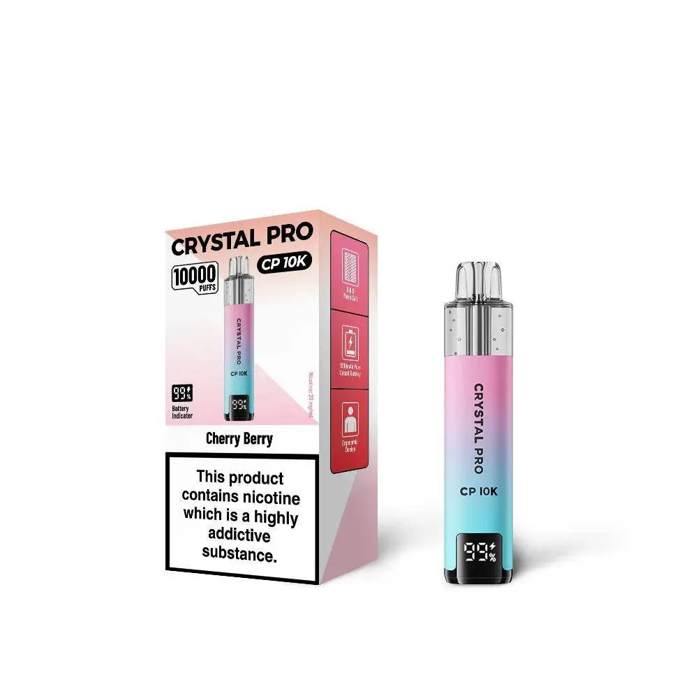 Crystal Pro CP 10K Prefilled Pod Kit   10,000 Puffs | Box of 5 | Wholesale UK Crystal