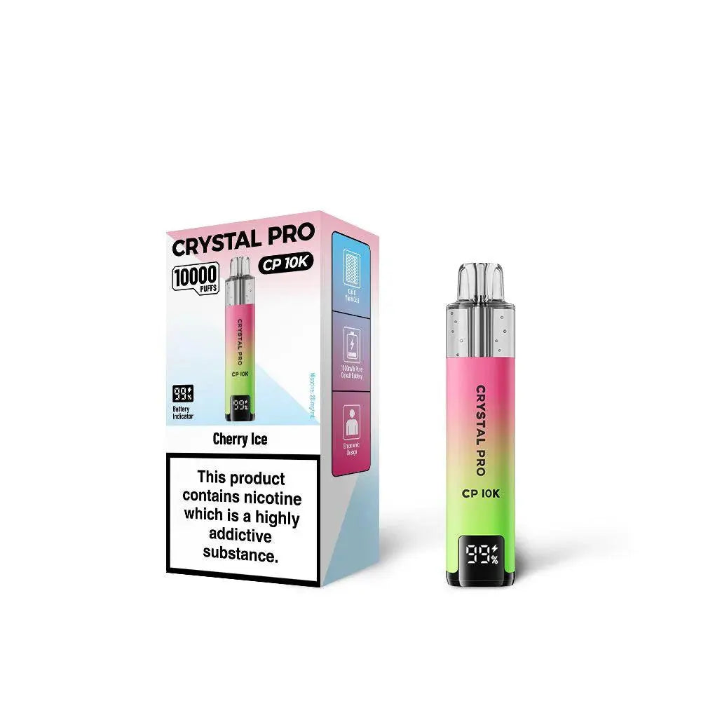 Crystal Pro CP 10K Prefilled Pod Kit   10,000 Puffs | Box of 5 | Wholesale UK Crystal