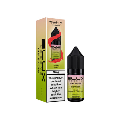 Elux Legend Nic Salts 20mg - Cherry Lime