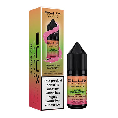 Elux Legend Nic Salts 20mg - Cherry Sour Raspberry