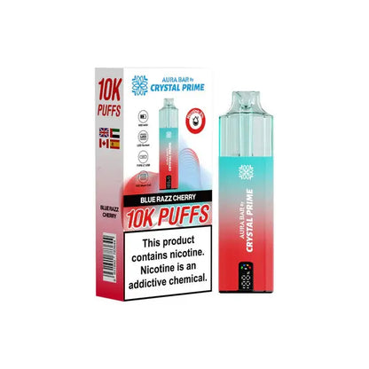 Crystal Prime 10000 Prefilled Pod Vape Pack of 5 Vape Wholesale Supplies
