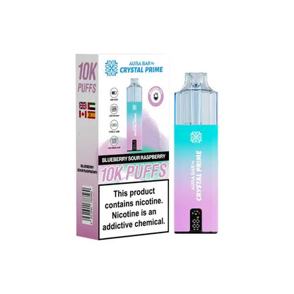 Crystal Prime 10000 Prefilled Pod Vape Pack of 5 Vape Wholesale Supplies