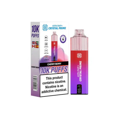 Crystal Prime 10000 Prefilled Pod Vape Pack of 5 Vape Wholesale Supplies