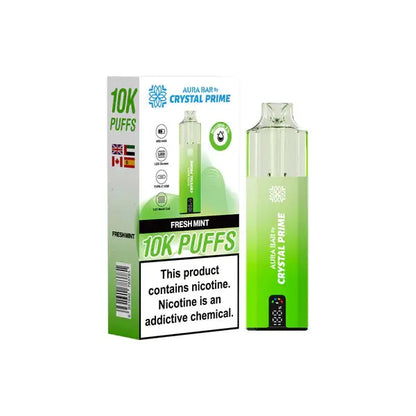 Crystal Prime 10000 Prefilled Pod Vape Pack of 5 Vape Wholesale Supplies