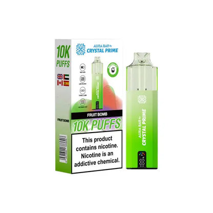 Crystal Prime 10000 Prefilled Pod Vape Pack of 5 Vape Wholesale Supplies