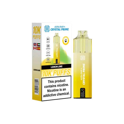 Crystal Prime 10000 Prefilled Pod Vape Pack of 5 Vape Wholesale Supplies