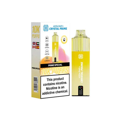 Crystal Prime 10000 Prefilled Pod Vape Pack of 5 Vape Wholesale Supplies