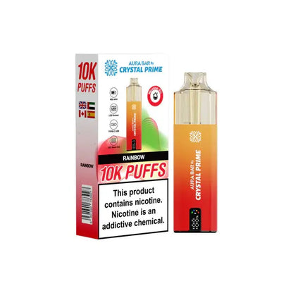 Crystal Prime 10000 Prefilled Pod Vape Pack of 5 Vape Wholesale Supplies