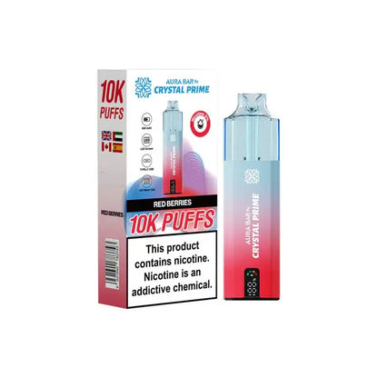 Crystal Prime 10000 Prefilled Pod Vape Pack of 5 Vape Wholesale Supplies
