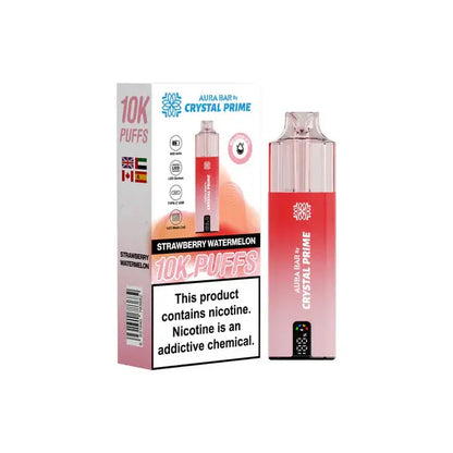 Crystal Prime 10000 Prefilled Pod Vape Pack of 5 Vape Wholesale Supplies
