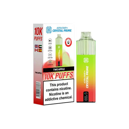Crystal Prime 10000 Prefilled Pod Vape Pack of 5 Vape Wholesale Supplies