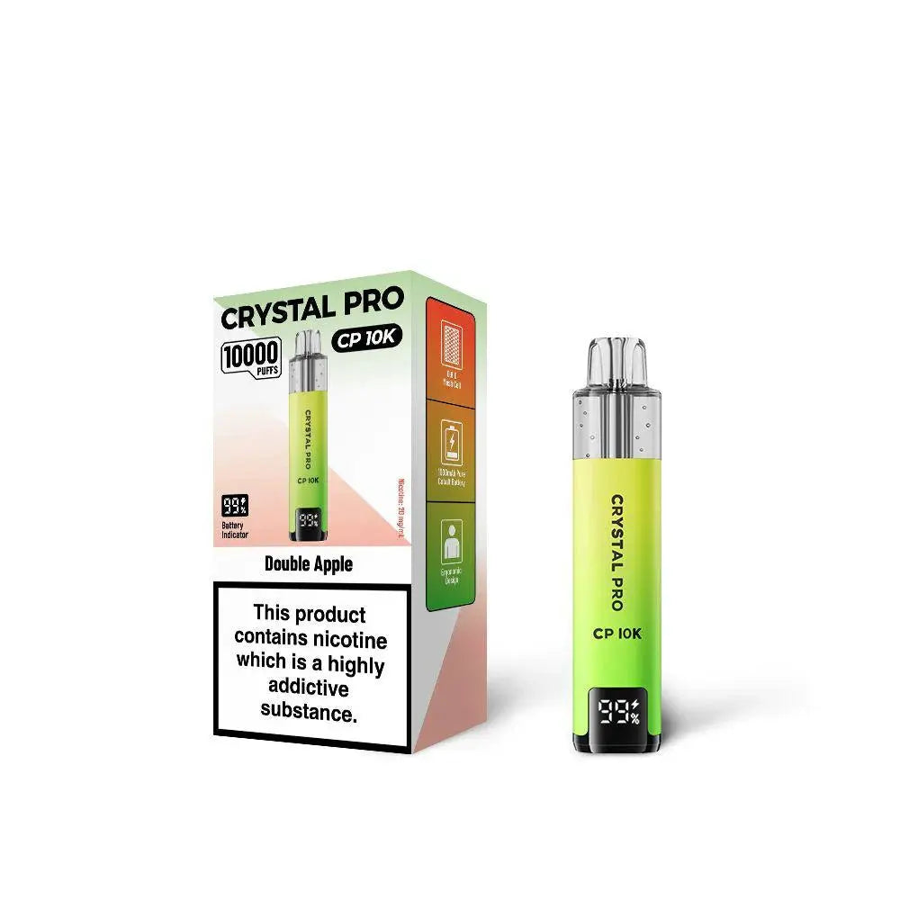 Crystal Pro CP 10K Prefilled Pod Kit   10,000 Puffs | Box of 5 | Wholesale UK Crystal
