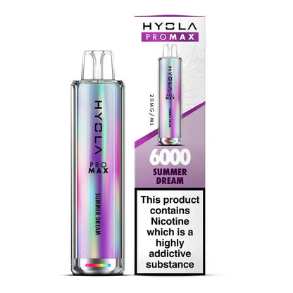 HYOLA PRO MAX 6000 Disposable Vape - Vape Mart Uk