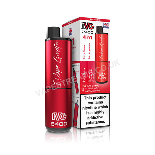 IVG 2400 Red Raspberry Edition