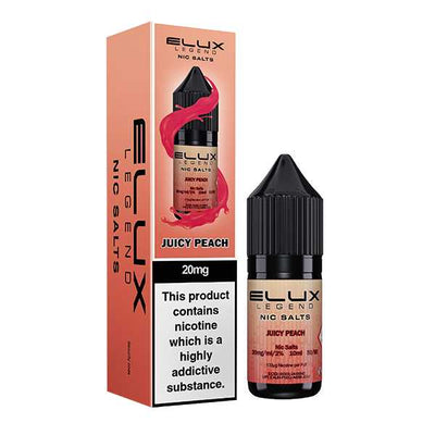 Elux Legend Nic Salts 20mg - Juicy Peach