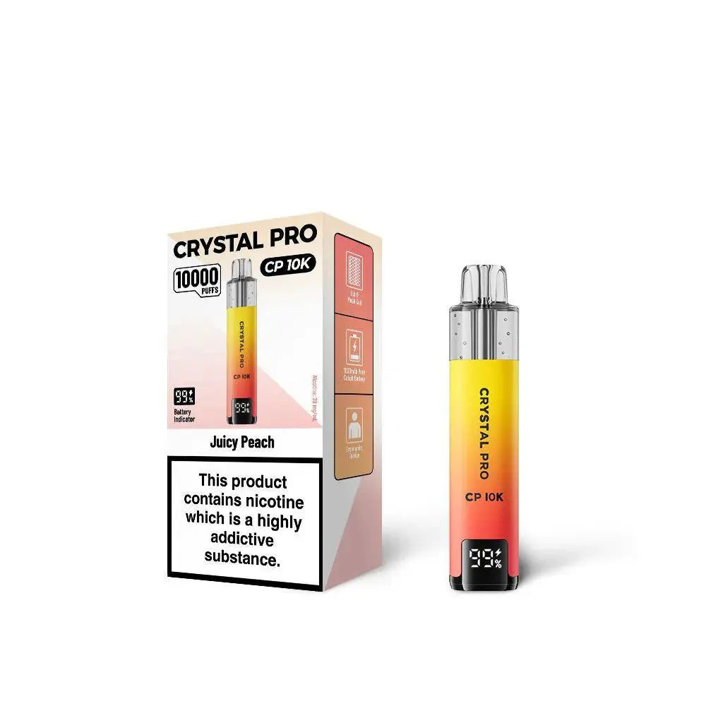 Crystal Pro CP 10K Prefilled Pod Kit   10,000 Puffs | Box of 5 | Wholesale UK Crystal