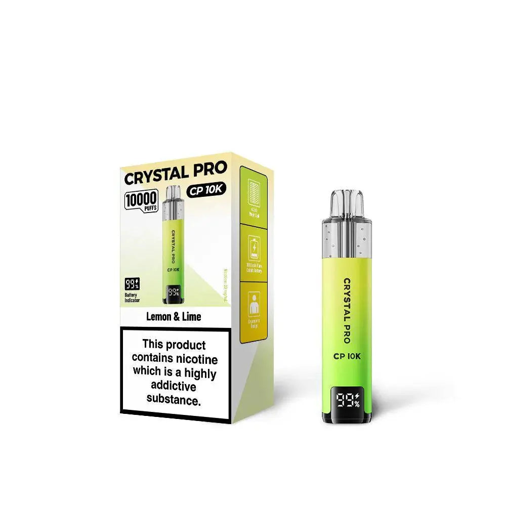 Crystal Pro CP 10K Prefilled Pod Kit   10,000 Puffs | Box of 5 | Wholesale UK Crystal