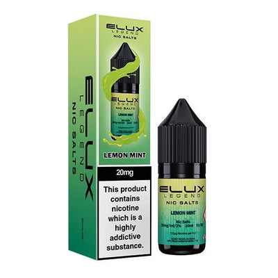 Elux Legend Nic Salts 20mg - Lemon Mint