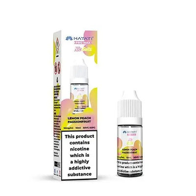 Hayati Pro Max Nic Salt 10mg - Lemon Peach Passionfruit