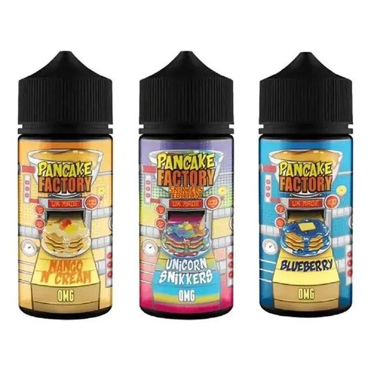 Pancake Factory 100ml Shortfill in UK