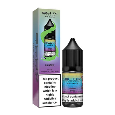 Elux Legend Nic Salts 20mg - Rainbow