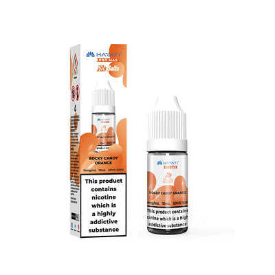 Hayati Pro Max Nic Salt 10mg - Rocky Candy Orange