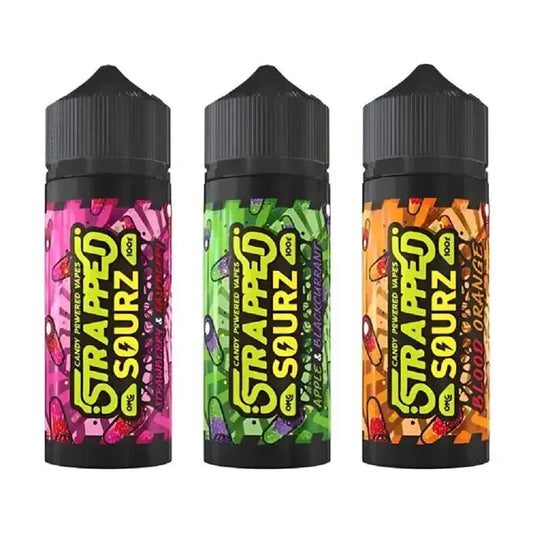 Strapped Sourz 100ML Shortfill In UK
