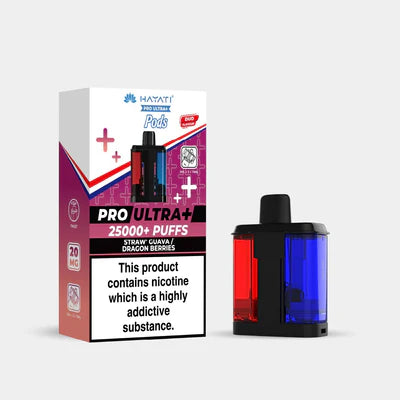 Hayati Pro Ultra+ 25K Pods Compliant Post June 1st  Straw Grape / Straw Dragon