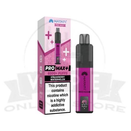 Hayati Pro Max 6k+ KIT Strawberry Watermelon BOX OF 5
