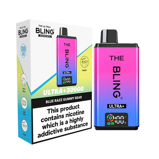 Bling 30K Puffs - Blueberry Strawberry Blackberry / Blueberry Cherry Cranberry