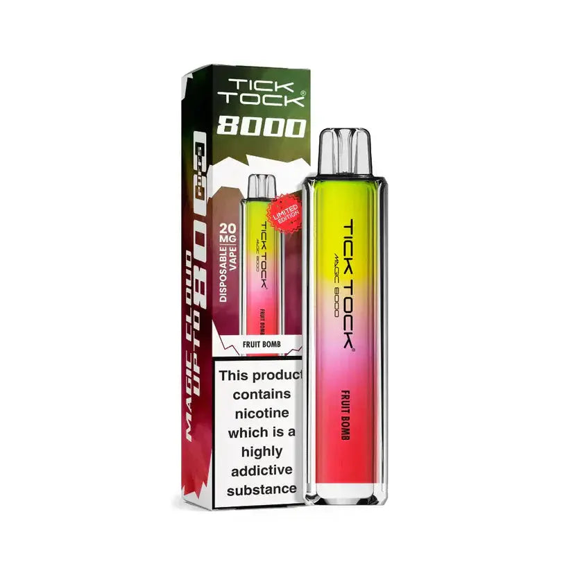 Tick Tock Magic 8000 Disposable Vape - Vape Mart Uk