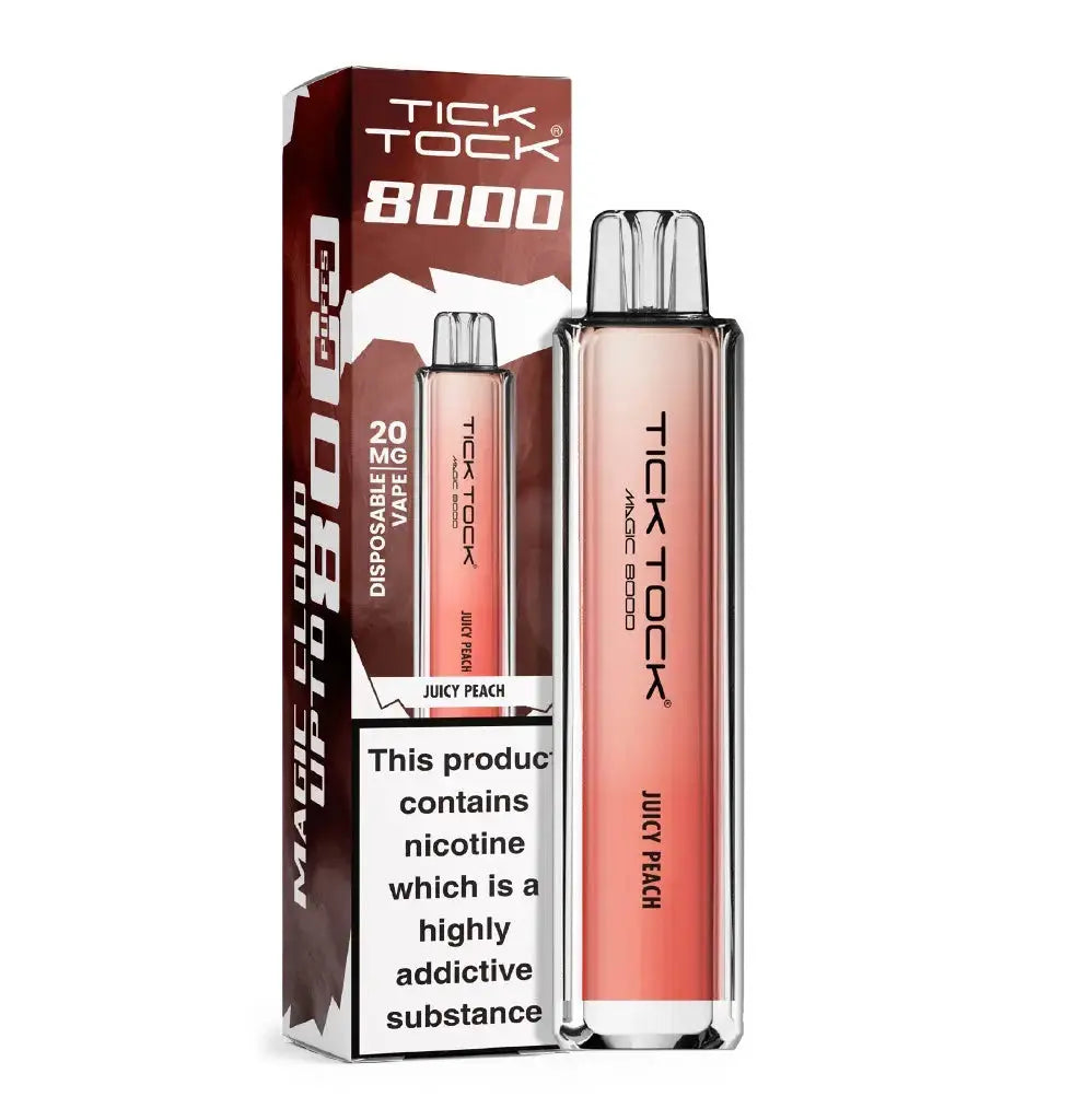 Tick Tock Magic 8000 Disposable Vape - Vape Mart Uk