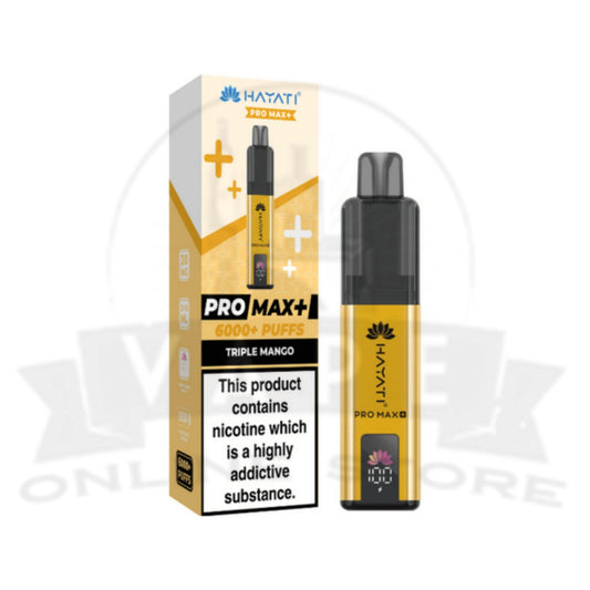 Hayati PRO MAX+ 6000+ Kits  Triple Mango