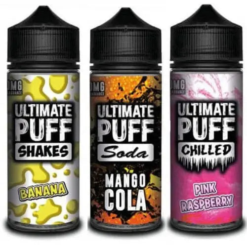 Ultimate Puff 100ML Shortfill All Ranges in UK