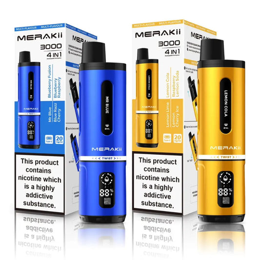 Merakii 3000 Disposable Vape Vape Mart UK