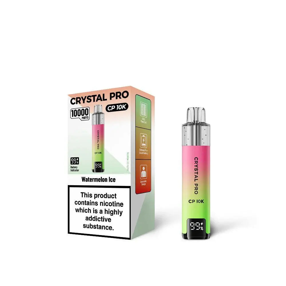 Crystal Pro CP 10K Prefilled Pod Kit   10,000 Puffs | Box of 5 | Wholesale UK Crystal