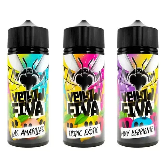 Yellow Fiva 100ML Shortfill In UK