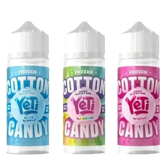Yeti Cotton Candy 100ML Shortfill In UK