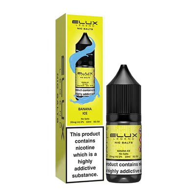 Elux Legend Nic Salts 20mg - Banana Ice