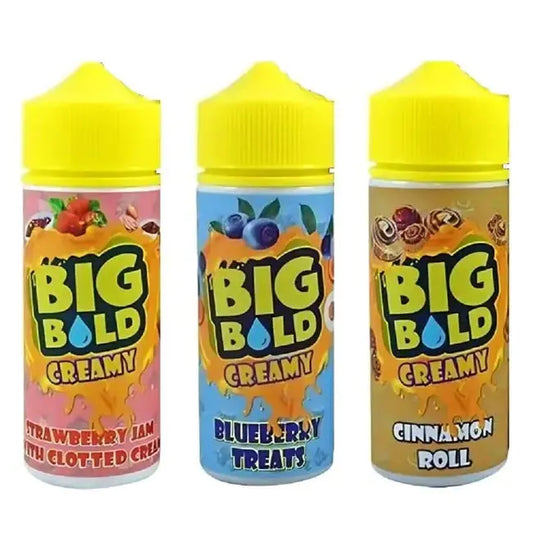 Big Bold Creamy 100ML Shortfill - Vape wholesale supplies