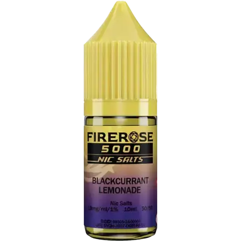 Firerose 5000 10ml Nic Salts E-liquids Box of 10 FireroseNot Found Vape wholesale supplies
