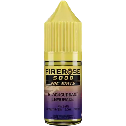 Firerose 5000 10ml Nic Salts E-liquids Box of 10 FireroseNot Found Vape wholesale supplies