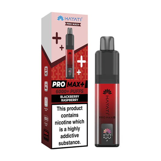 Hayati PRO MAX+ 6000+ Kits  Blackberry Raspberry