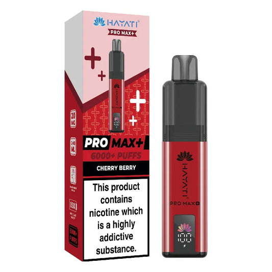 Hayati PRO MAX+ 6000+ Kits  Cherry Berry