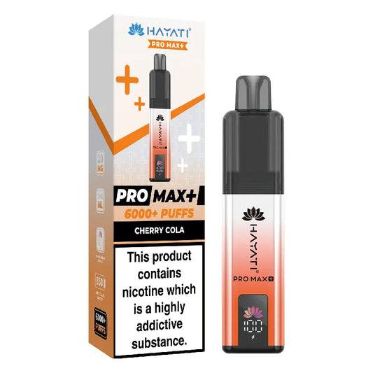 Hayati PRO MAX+ 6000+ Kits  Cherry Cola