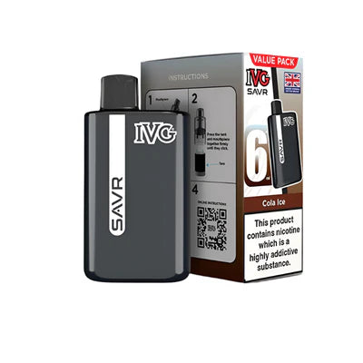 IVG SAVR Legal Big Puff Device  Cola Ice