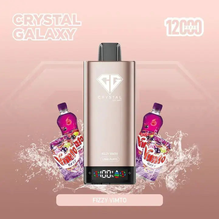 Crystal Glaxay 12000 Disposable Vape Kit- Box of 10 Crystal GalaxyNot Found Vape wholesale supplies