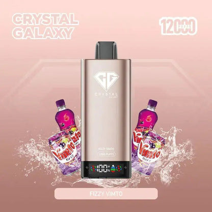 Crystal Glaxay 12000 Disposable Vape Kit- Box of 10 Crystal GalaxyNot Found Vape wholesale supplies