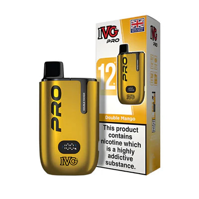 IVG Pro Legal 12K Big Puff Device Compliant Post June 1st  Double Mango