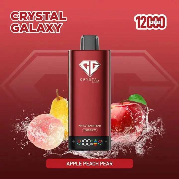 Crystal Glaxay 12000 Disposable Vape Kit- Box of 10 Crystal GalaxyNot Found Vape wholesale supplies